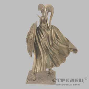 фото — оловянный солдатик «архагет спартанцев, 6 век до н.э.». гк